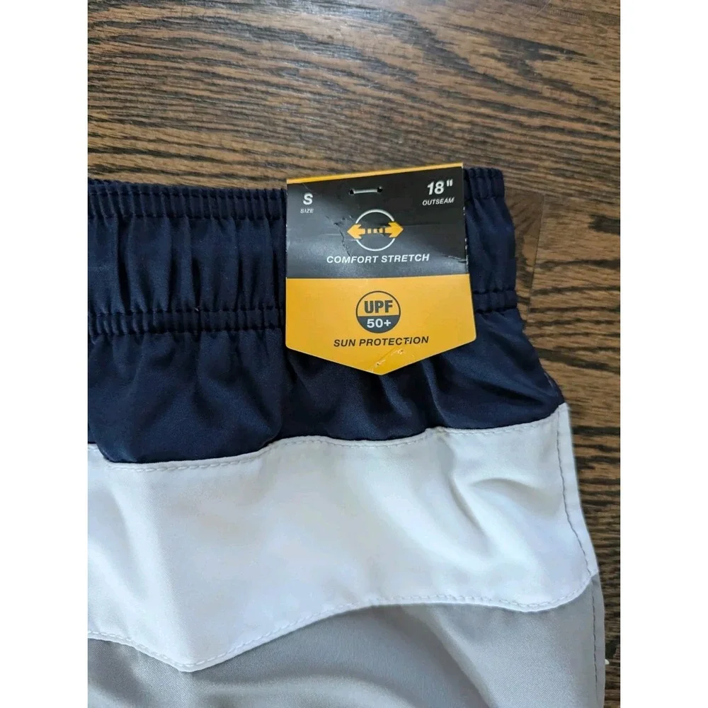 New Nwt Speedo Men's Swim Shorts Trunks Bottoms Swimsuit UPF 50+ Size S Small